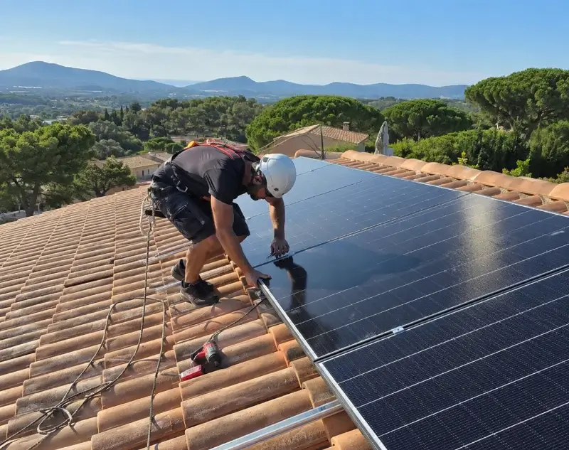 Installateur panneaux solaires La Cassaigne — pose photovoltaïque sur toiture